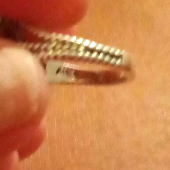 925 silver amethyst marquise cut stone ring Size 8 NWOT - Picture 2 of 3